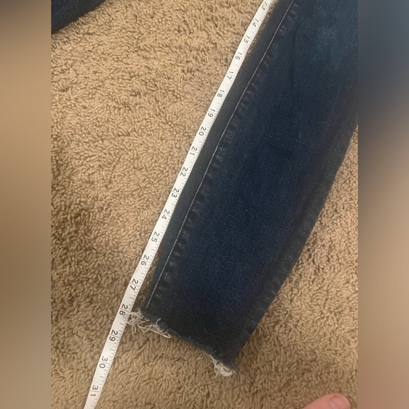 Good American dark blue good legs size 8 skinny jean - Picture 3 of 6